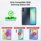 LeYi for Samsung Galaxy A06 Case, Galaxy A06 with Soft Liquid Silicone Shockproof, Slim & Anti-Scratch Phone Case for Samsung A06