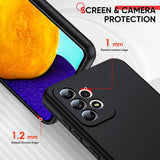 LeYi for Samsung Galaxy A52 Phone Cases, Galaxy A52 5G Cover with Tempered Glass Screen Protectors, Soft Silicone Ultra Slim Shockproof Cover with Anti-Scratch Microfiber Lining A 52 Case