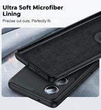 LeYi for Motorola Edge 2024 Cases, Moto Edge 2024 Cover with Tempered Glass Screen Protectors, Soft Silicone Ultra Slim Shockproof Cover with Anti-Scratch Microfiber Lining Edge 2024 Case