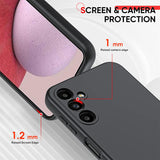 LeYi for Galaxy A14 5G Phone Cases, Samsung A14 5G Phone Cover with Tempered Glass Screen Protectors, Soft Silicone Ultra Slim Shockproof Cover with Anti-Scratch Microfiber Lining A 14 Case