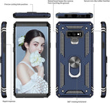 LeYi for Samsung Galaxy Note 9 Phone Case, Samsung Note 9 Phone Case with Screen Protector Replacement, Military-Grade Shockproof Magnetic Ring Stand Cell Android Case Cover