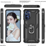 LeYi for Motorola Moto G Stylus 5G 2022 Case, Motorola G Stylus 5G 2022 Phone Case with Glass Screen Protector Replacement, Military-Grade Shockproof Magnetic Ring Stand Cell Android Case Cover