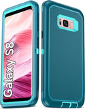 LeYi for Samsung-Galaxy-S8 Case, Samsung Galaxy S8 Case 3 in 1 Rugged Shockproof Android Cover Funda S8