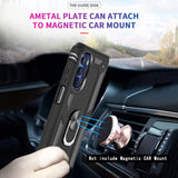 LeYi for Motorola Moto G Stylus 5G 2022 Case, Motorola G Stylus 5G 2022 Phone Case with Glass Screen Protector Replacement, Military-Grade Shockproof Magnetic Ring Stand Cell Android Case Cover