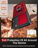 LeYi for Motorola Edge-Plus-2023-Case: Moto-Edge-Plus-2023-Case with Slide Camera Cover and Screen Protector, Heavy Duty Armor Cell Mobile Phone Cover