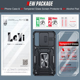 LeYi Compatible for Samsung Galaxy S22 Phone Case: Samsung S22 Case with Screen Protector 2 PCS, Heavy Duty Protection para S 22 Case