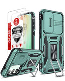 LeYi for Samsung Galaxy S25-FE Case: 2 Packs Screen Protector, Samsung Galaxy S25 FE Phone Case Camera Cover, Military-Grade S25FE Protection