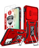 LeYi for Samsung Galaxy S25-FE Case: 2 Packs Screen Protector, Samsung Galaxy S25 FE Phone Case Camera Cover, Military-Grade S25FE Protection