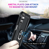 LeYi for Samsung Galaxy A05s Phone Case with 2 Glass Screen Protector Replacement, Military-Grade Shockproof Magnetic Ring Stand Cell Android Case Cover