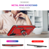 LeYi for Samsung Galaxy A13 5G Case with Glass Screen Protector Replacement, Military-Grade Shockproof Magnetic Ring Stand Cell Android Case Cover