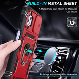 LeYi for Samsung Galaxy A32 5G Phone Case: Samsung Galaxy A32 Case with 2 Tempered Glass Screen Pro Maxtector, Slide Camera Cover, Ring Stand Holder, Heavy Duty Shockproof para Samsung Galaxy A32 Cover for Women Girl