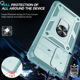 LeYi for Samsung Galaxy A53-5G Phone Case: Samsung A53 5G Case with Screen Protector X 2, Slide Camera Cover with Magnetic Stand, Heavy Duty Shockproof para A 53 Case for Women Girl