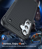 LeYi for Galaxy A54-5G Phone Case, with Screen Protector for Women, Dual Layer Protective Hard PC Back & Soft Bumper Resilient Shock Absorb Case for Samsung A54 Case