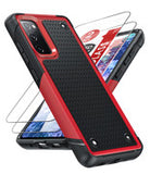 LeYi for Galaxy S20-FE-5G Phone Case, with Screen Protector for Women, Dual Layer Protective Hard PC Back & Soft Bumper Resilient Shock Absorb Case for Samsung S20 FE Case