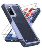 LeYi for Galaxy S20-FE-5G Phone Case, with Screen Protector for Women, Dual Layer Protective Hard PC Back & Soft Bumper Resilient Shock Absorb Case for Samsung S20 FE Case
