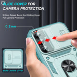 LeYi for Samsung Galaxy S25-5G Phone Case: Samsung S25 5G Case with Screen Protector X 2, Slide Camera Cover with Magnetic Stand, Heavy Duty Shockproof para S 25 Case for Women Girl