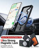 LeYi for Samsung Galaxy S26 Case: Compatible with Mag-Safe with Screen Protector, Military-Grade Matte Translucent Soft-Touch Skin Funda para S 26