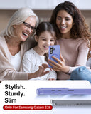 LeYi for Samsung Galaxy S26 Case: Compatible with Mag-Safe with Screen Protector, Military-Grade Matte Translucent Soft-Touch Skin Funda para S 26