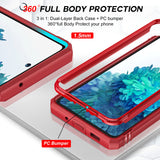 LeYi for Samsung Galaxy S20-FE Phone Case: Samsung S20-FE 5G Case with Screen Protector X 2, Slide Camera Cover with Magnetic Stand, Heavy Duty Shockproof para S20-FE Case for Women Girl