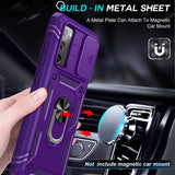 LeYi for Samsung Galaxy S20-FE Phone Case: Samsung S20-FE 5G Case with Screen Protector X 2, Slide Camera Cover with Magnetic Stand, Heavy Duty Shockproof para S20-FE Case for Women Girl