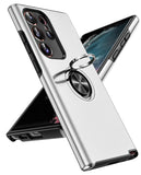 LeYi for Samsung Galaxy S23 Ultra Case, Shockproof Heavy Duty Protective Slim Fit Samsung Galaxy S23 Ultra Cell Phone Case Cover with Rotatable Ring Holder Magnetic Kickstand for Women