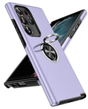 LeYi for Samsung Galaxy S23 Ultra Case, Shockproof Heavy Duty Protective Slim Fit Samsung Galaxy S23 Ultra Cell Phone Case Cover with Rotatable Ring Holder Magnetic Kickstand for Women