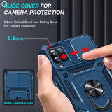 LeYi for Samsung Galaxy A12 Phone Case: Samsung Galaxy A12 Case with 2 Tempered Glass Screen Pro Maxtector, Slide Camera Cover, Ring Stand Holder, Heavy Duty Shockproof para Samsung Galaxy A 12 Cover for Women Girl