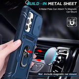 LeYi for Samsung Galaxy A52-5G Phone Case: Samsung A52 5G Case with Screen Protector X 2, Slide Camera Cover with Magnetic Stand, Heavy Duty Shockproof para A 52 Case for Women Girl