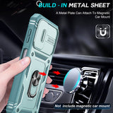 LeYi for Samsung Galaxy A14 4G/5G Phone Case: Samsung Galaxy A14 Case with 2 Tempered Glass Screen Pro Maxtector, Slide Camera Cover, Ring Stand Holder, Heavy Duty Shockproof para Samsung Galaxy A14 Cover for Women Girl