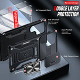 LeYi Compatible for Samsung Galaxy S25 Ultra Phone Case: Samsung S25 Ultra Case with Screen Protector 2 PCS, Heavy Duty Protection para S25 Ultra Case