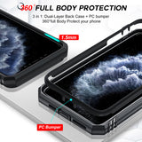 LeYi for iPhone 11 Pro Max Phone Case: iPhone 11 Pro Max Case with Screen Protector X 1, Slide Camera Cover with Magnetic Stand, Heavy Duty Shockproof para 11 Pro Max Case for Women Girl