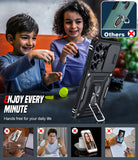 LeYi Compatible for Samsung Galaxy S25 Ultra Phone Case: Samsung S25 Ultra Case with Screen Protector 2 PCS, Heavy Duty Protection para S25 Ultra Case