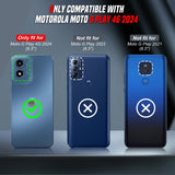 LeYi Compatible for Moto G Play 2024 Phone Case: Moto G Play 2024 Case, Heavy Duty Protection para G Play 2024 Case