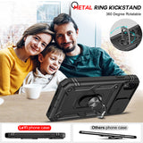 LeYi for iPhone XR Phone Case: iPhone XR Case with Screen Protector X 1, Slide Camera Cover with Magnetic Stand, Heavy Duty Shockproof para iPhone XR Case for Women Girl