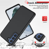 LeYi for Galaxy S21 FE Cases, Samsung S21 FE Cover with Tempered Glass Screen Protectors, Soft Silicone Ultra Slim Shockproof Cover with Anti-Scratch Microfiber Lining S 21FE Case