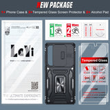 LeYi Compatible for Samsung Galaxy S25 Ultra Phone Case: Samsung S25 Ultra Case with Screen Protector 2 PCS, Heavy Duty Protection para S25 Ultra Case