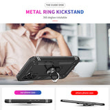 LeYi for Samsung Galaxy A54 5G Case with Glass Screen Protector Replacement, Military-Grade Shockproof Magnetic Ring Stand Cell Android Case Cover