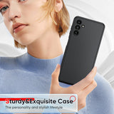 LeYi for Galaxy A13 5G Phone Cases, Samsung A13 5G Cover with Tempered Glass Screen Protectors, Soft Silicone Ultra Slim Shockproof Cover with Anti-Scratch Microfiber Lining Galaxy A 13 Case