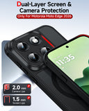LeYi for Moto Edge 2026 Case: Compatible with Mag-Safe, Military-Grade Matte Translucent Soft-Touch Skin Funda para moto edge 2026
