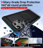 LeYi for Samsung Galaxy S23 Ultra Phone Case, Armour Military Shockproof Protective Mobile Cover for S23Ultra