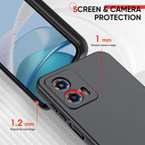 LeYi for Moto G 5G 2023 Cases, Motorola G 5G 2023 Cover with Tempered Glass Screen Protectors, Soft Silicone Ultra Slim Shockproof Cover with Anti-Scratch Microfiber Lining Moto G 5G 2023 Phone Case