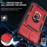 LeYi for iPhone 6/7/8 Plus-5G Phone Case: 6/7/8 Plus 5G Case with Screen Protector X 2, Slide Camera Cover with Magnetic Stand, Heavy Duty Shockproof para 6/7/8 Plus Case for Women Girl