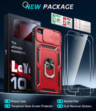 LeYi for iPhone 6/7/8 Plus-5G Phone Case: 6/7/8 Plus 5G Case with Screen Protector X 2, Slide Camera Cover with Magnetic Stand, Heavy Duty Shockproof para 6/7/8 Plus Case for Women Girl