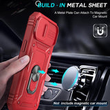 LeYi for iPhone 15 Plus 5G Phone Case:iPhone 15 Plus 5G Case with Screen Protector X 2, Slide Camera Cover with Magnetic Stand, Heavy Duty Shockproof para i Phone 15 Plus Case for Women Girl