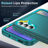 LeYi for Samsung-Galaxy-A54-5G Case with Screen Protector X2, Samsung Galaxy A54 5G Case 3 in 1 Rugged Shockproof Android Cover Funda A54 5G