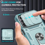 LeYi for Samsung Galaxy A23 5G Phone Case: Samsung Galaxy A23 Case with 2 Tempered Glass Screen Pro Maxtector, Slide Camera Cover, Ring Stand Holder, Heavy Duty Shockproof para Samsung Galaxy A23 Cover for Women Girl