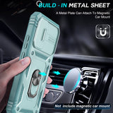 LeYi for Samsung Galaxy A34 5G Phone Case: Samsung Galaxy A34 Case with 2 Tempered Glass Screen Pro Maxtector, Slide Camera Cover, Ring Stand Holder, Heavy Duty Shockproof para Samsung Galaxy A34 Cover for Women Girl