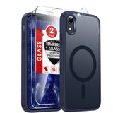 LeYi for iPhone XR Phone Case with Screen Protector X2 Camera Cover X2 MagSafe Compatible Magnetic Protective i iphoneXR Case Slim Rugged Heavy Duty Girls Women Funda para 10XR