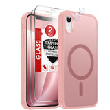 LeYi for iPhone XR Phone Case with Screen Protector X2 Camera Cover X2 MagSafe Compatible Magnetic Protective i iphoneXR Case Slim Rugged Heavy Duty Girls Women Funda para 10XR