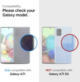 LeYi for Samsung Galaxy A71 4G Case with Glass Screen Protector Replacement, Military-Grade Shockproof Magnetic Ring Stand Cell Android Case Cover